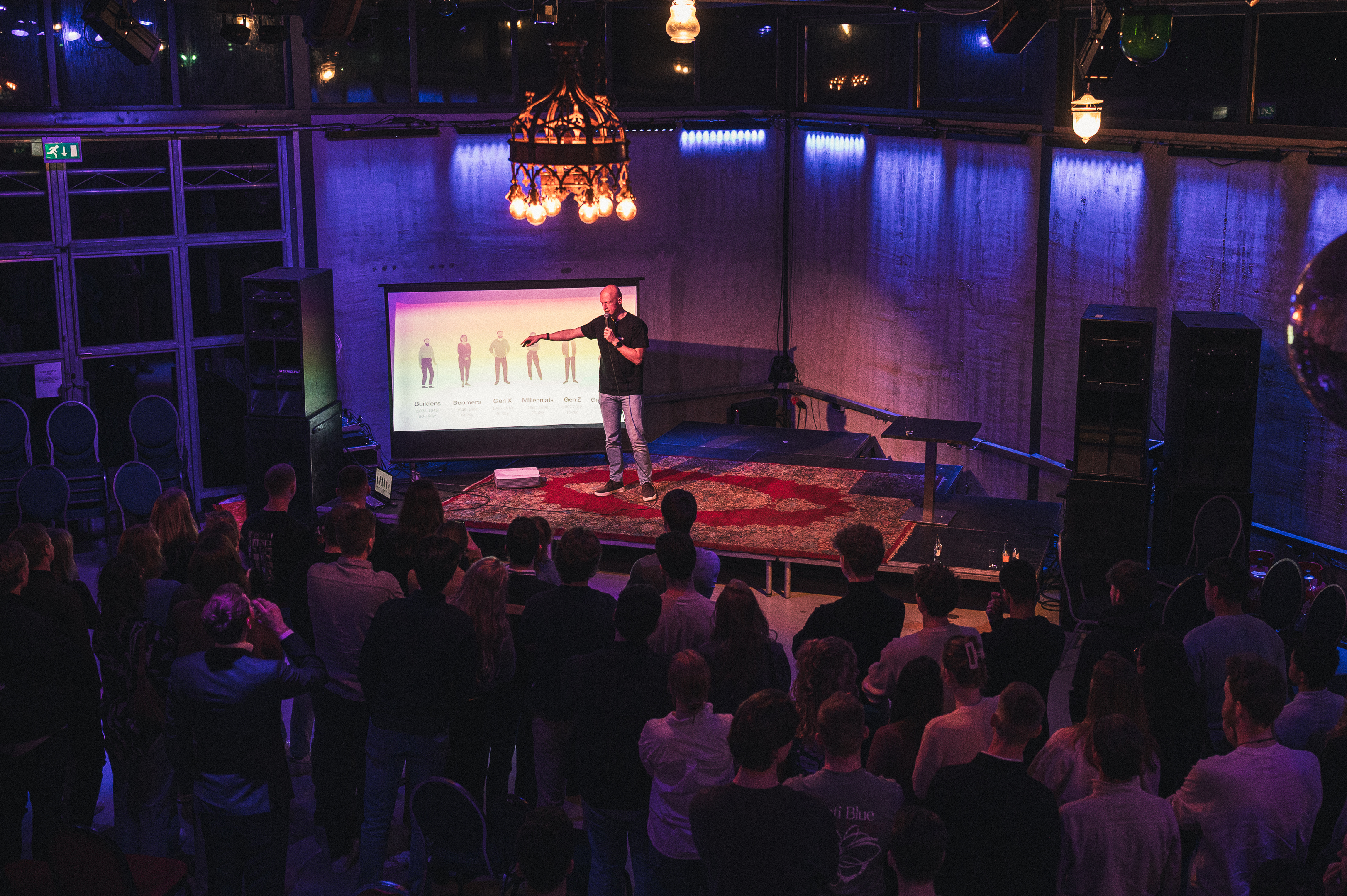 Tristan Hofman tijdens een sessie